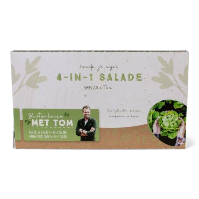 Maak je eigen salade met deze handige set uit de SENZA x TOM lijn!