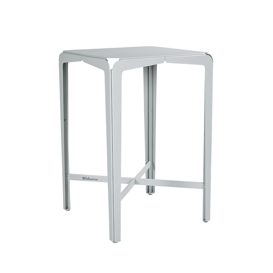Bended Table Hög agat grå