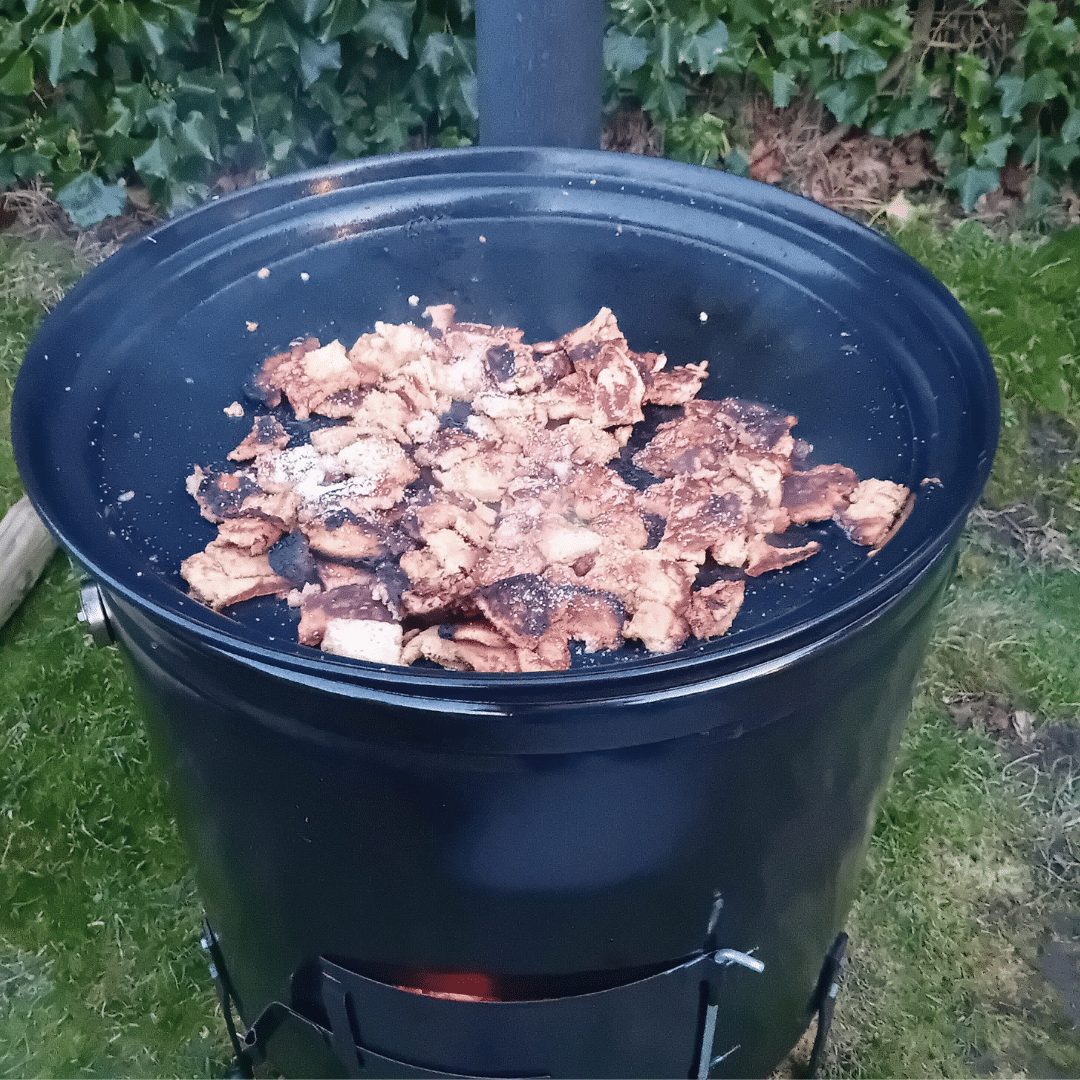 Kaiserschmarnn on griddle XL BBQ Outdoor cooking stove