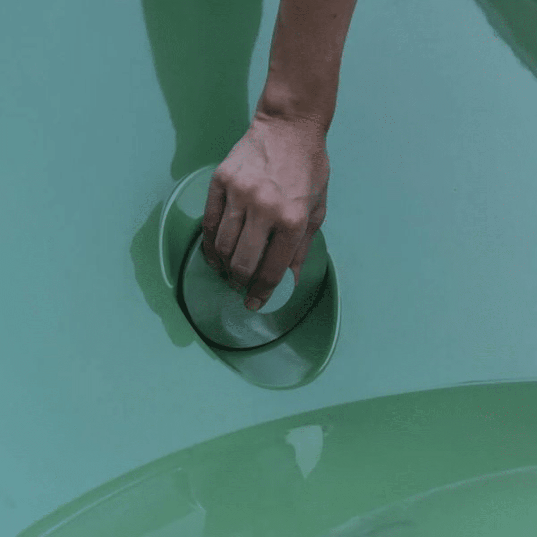 Dutchtub original groen bad plug
