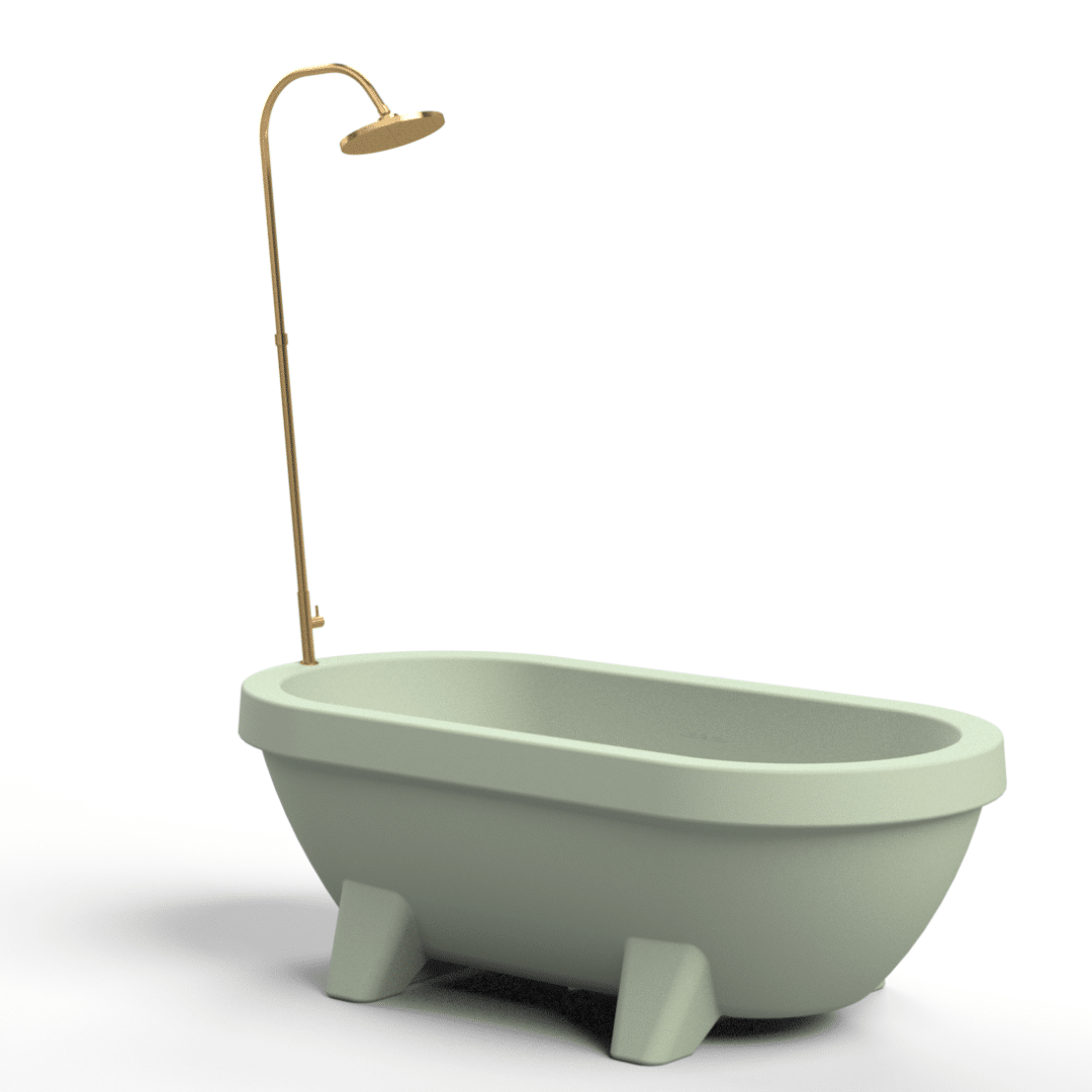 Gardentub Lime green with shower gold