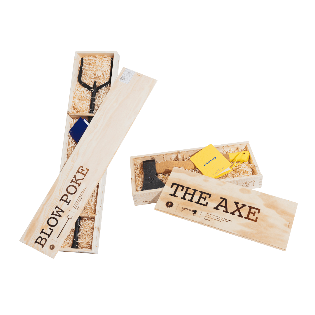 Wünder's Firemaster set: the Axe and the Blowpoke