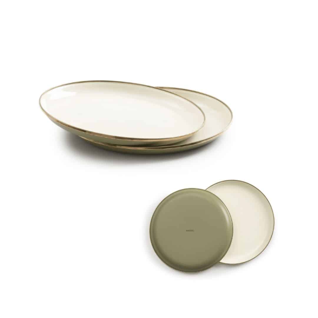 Olive plate set small + diner