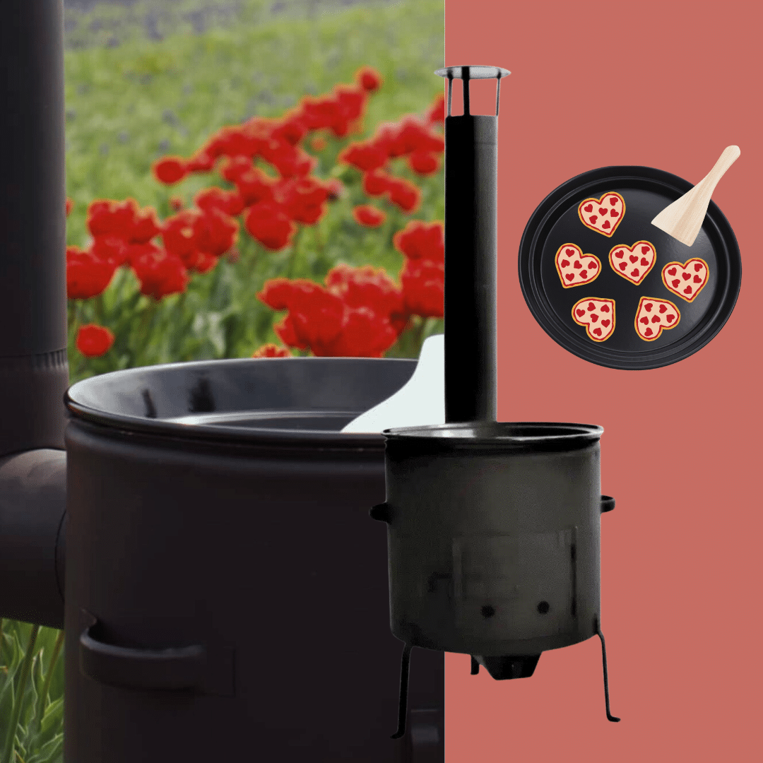 Order your Valentine's Day outdoor cooking set here!