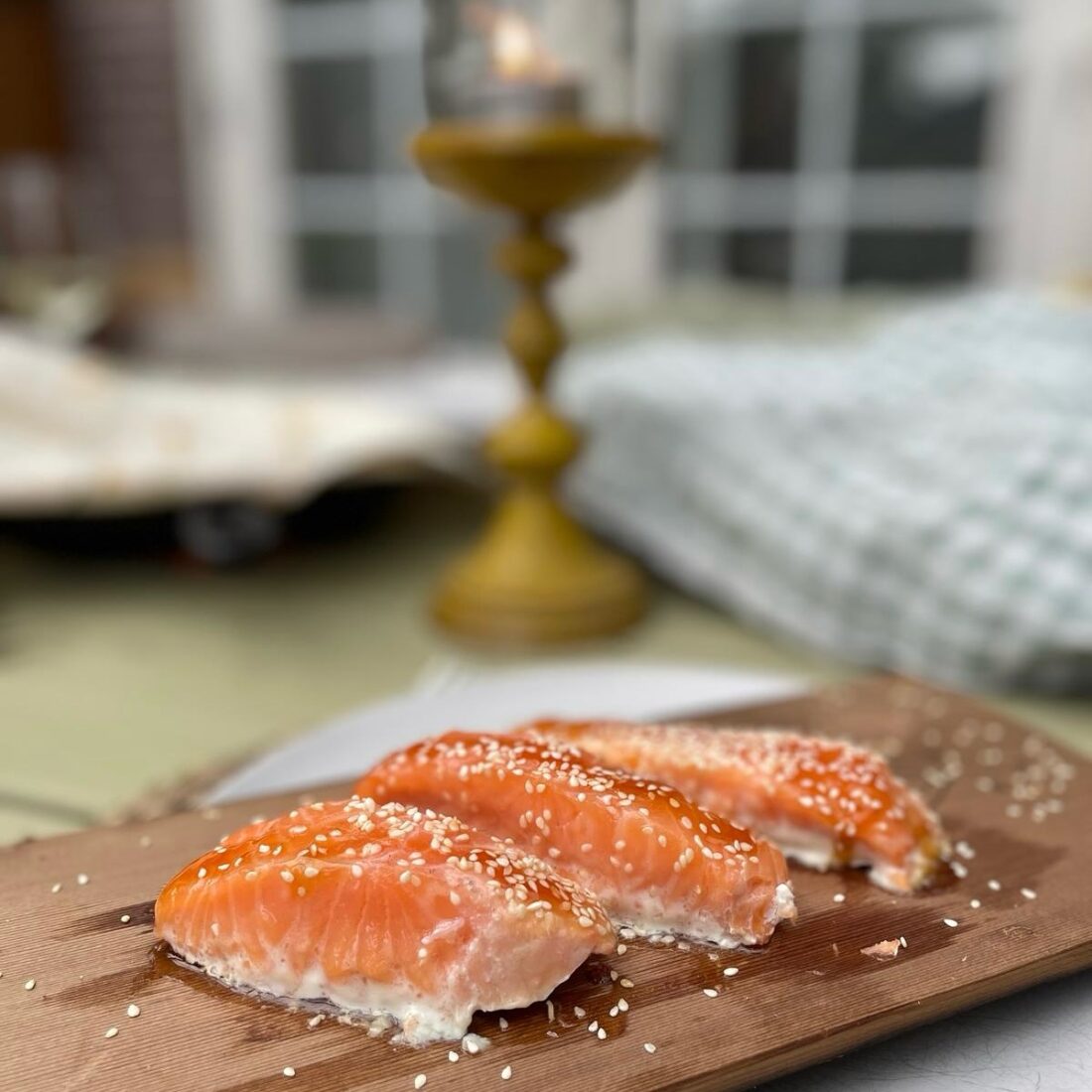 Maak dit lekkere oosterse recept met zalm teriyaki