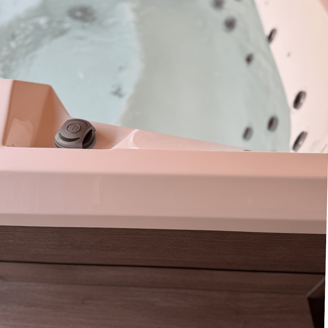 Wellness Tub - Ultimate spa eco 005 Teak Pure White