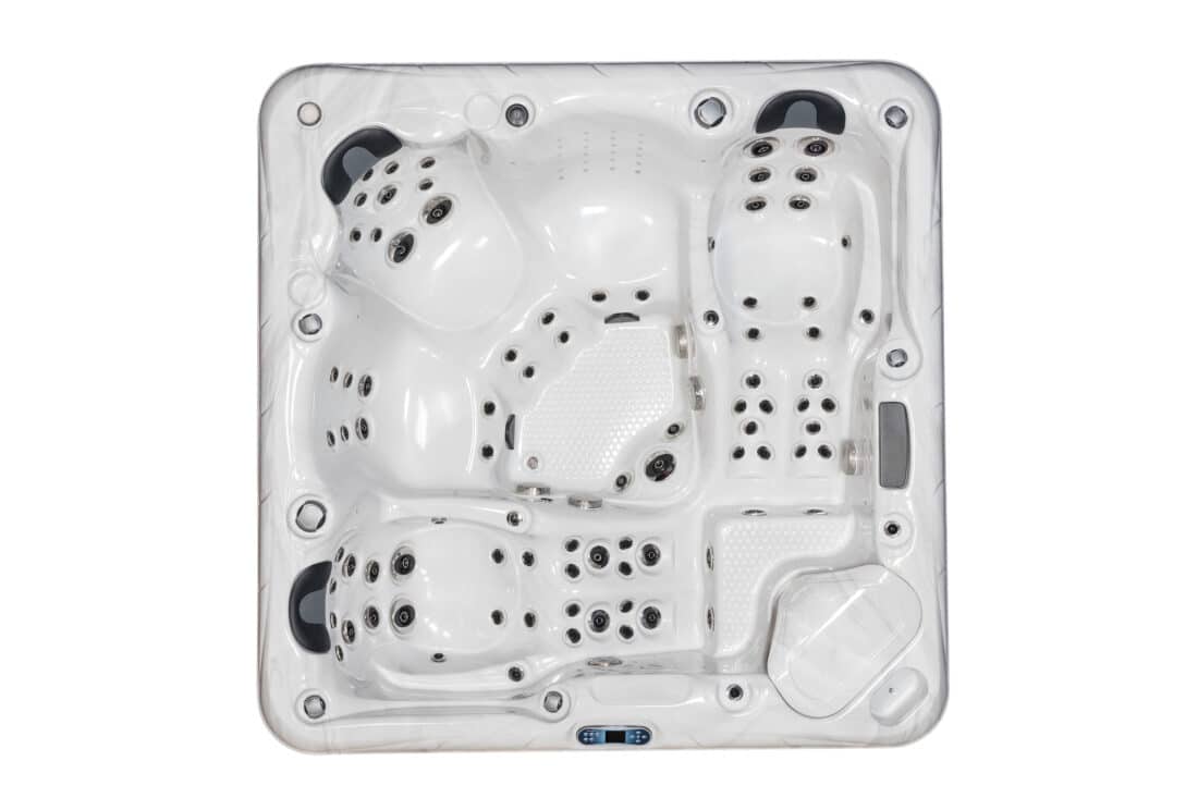 Infinity Spa Wellness Tub 002 van bovenaf