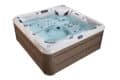 Infinity Spa Wellness Tub 004 zijaanzicht met water