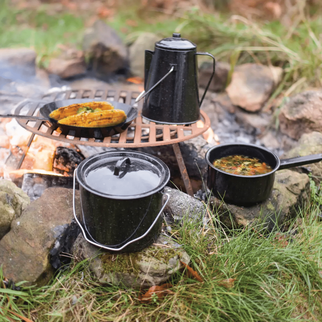 Kampvuur kookset Esschert design sfeerbeeld
