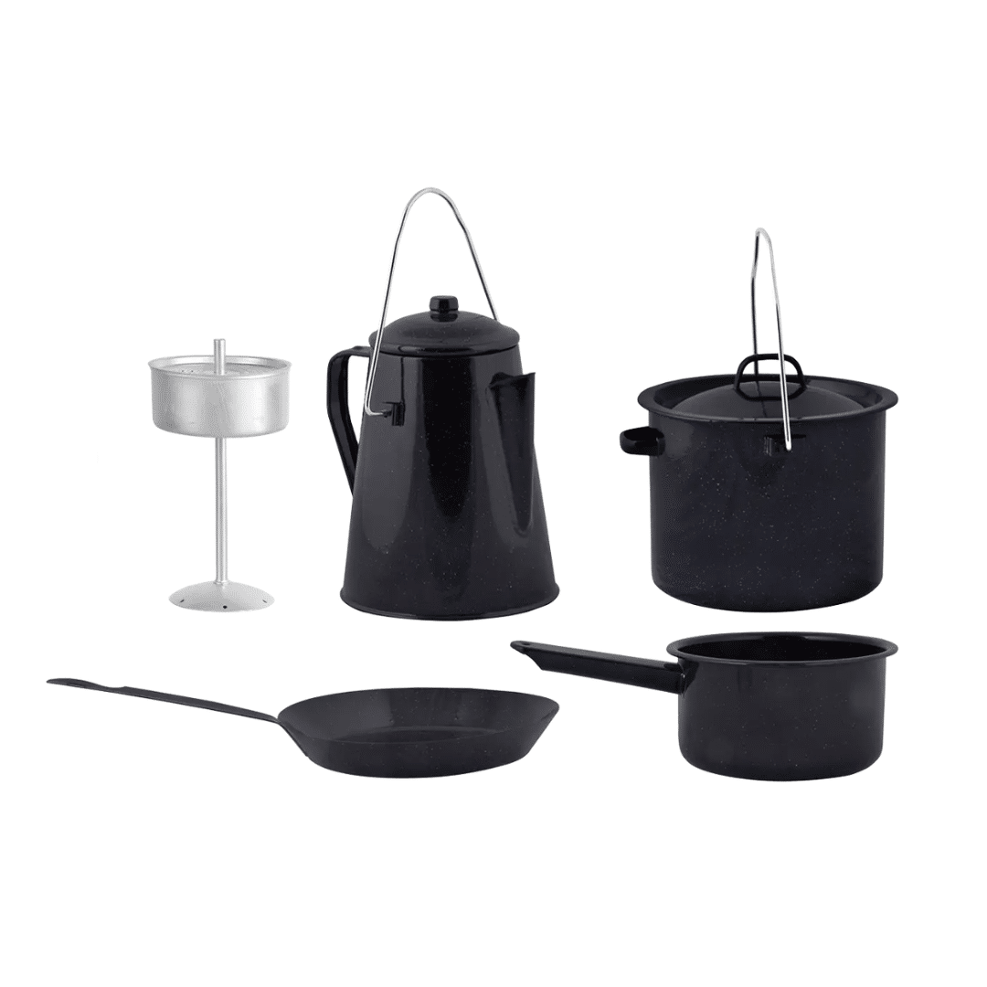 Inhoud kampvuur kookset Esschert design