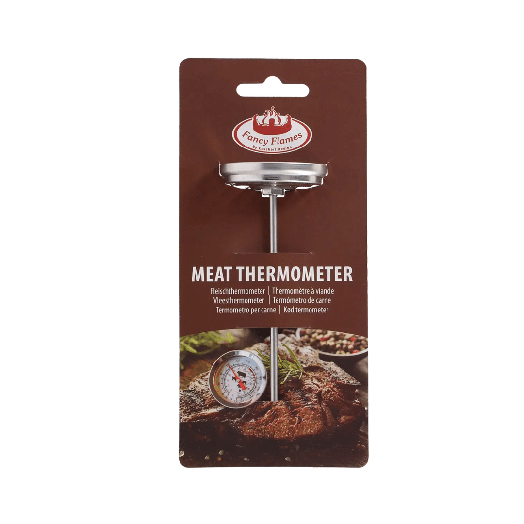 Vleesthermometer RVS in verpakking