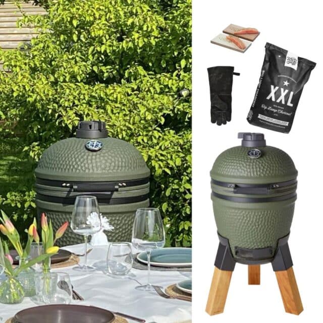 Moddern Kamado original VUUR LAB. BBQ set