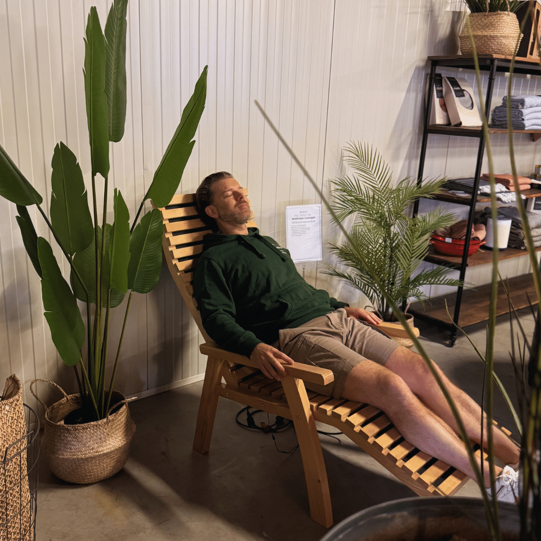 Maak nu een afspraak voor een proefzit in de Wellness Lounger! Maak nu een afspraak voor een proefzit in de Wellness Lounger!