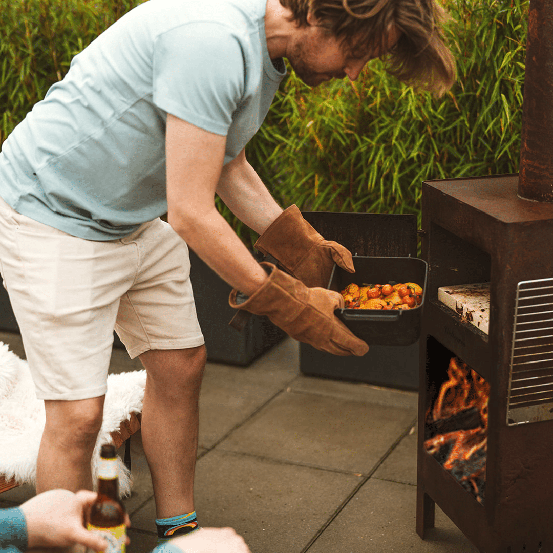 Een heerlijk gerecht bereiden in de oven dish van Weltevree