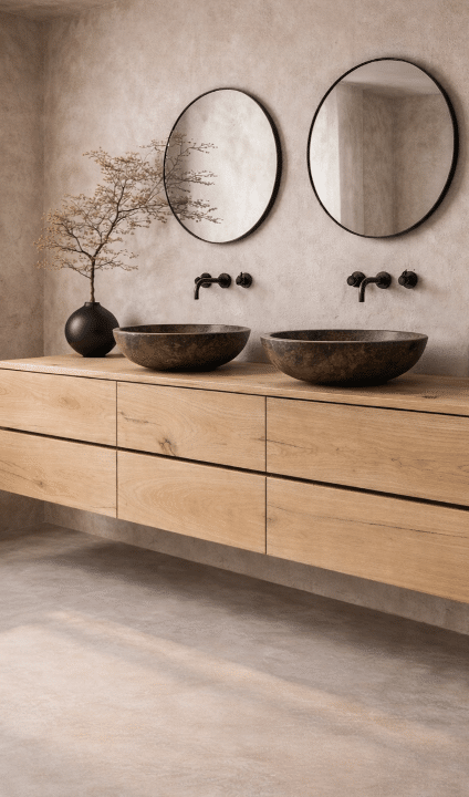 Eiken Badkamermeubel Nailah