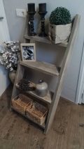Steigerhouten Decoratie Trap Groot Steigerhouten Decoratie Trap Groot