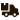 Verzending Icon Bruin