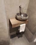 Oud Eiken Toiletmeubel Toraja
