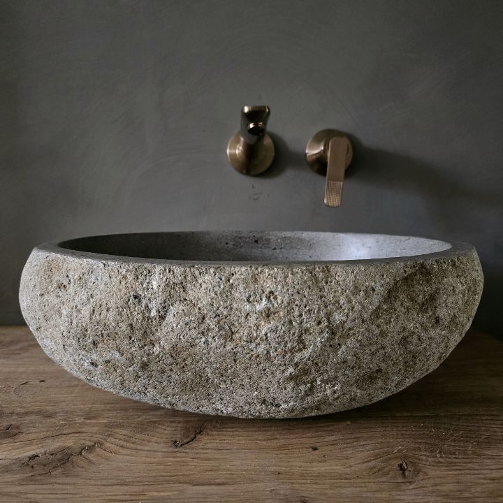 Rivierstenen Waskom Rw00078