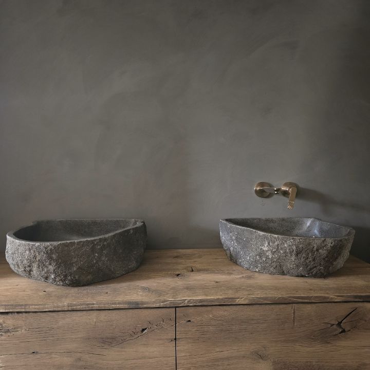 Set Rivierstenen Waskommen Rw00031 1 Set Rivierstenen Waskommen Rw00031 1