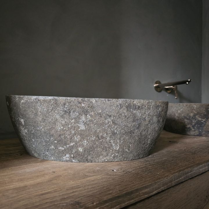 Set Rivierstenen Waskommen Rw00033 1 Set Rivierstenen Waskommen Rw00033 1