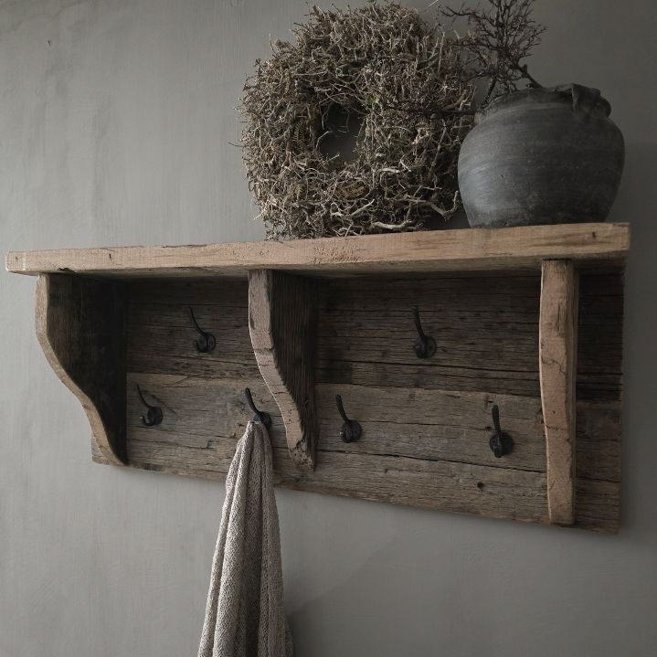 Landelijke Railwood Kapstok