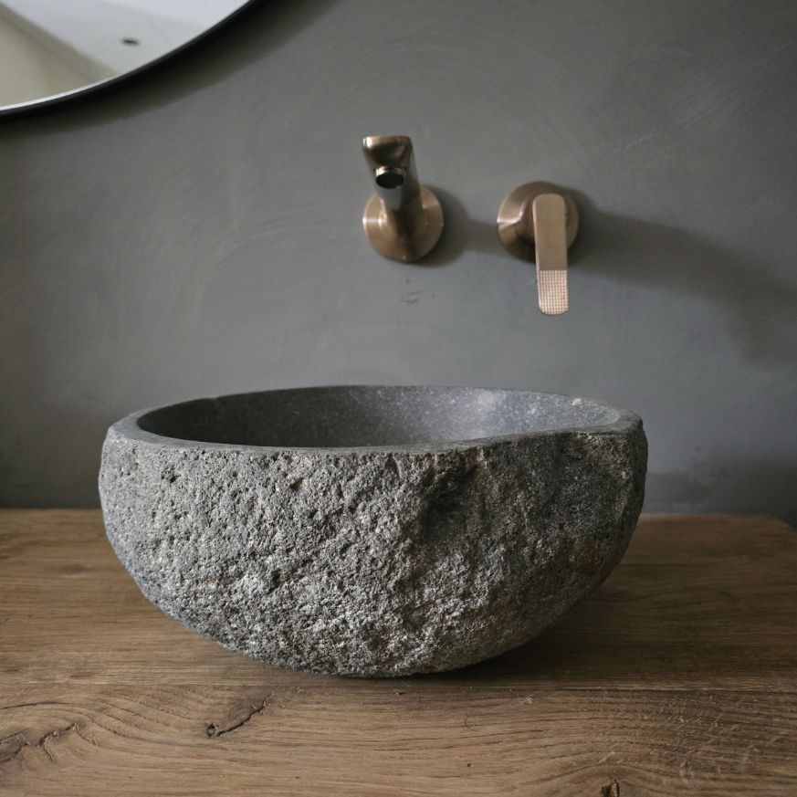 Fontein Rivierstenen Waskom Rw00086 Fontein Rivierstenen Waskom Rw00086