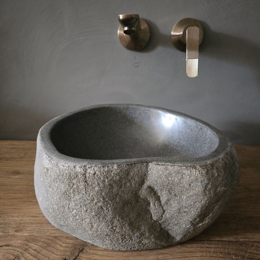 Fontein Rivierstenen Waskom Rw00089 Fontein Rivierstenen Waskom Rw00089