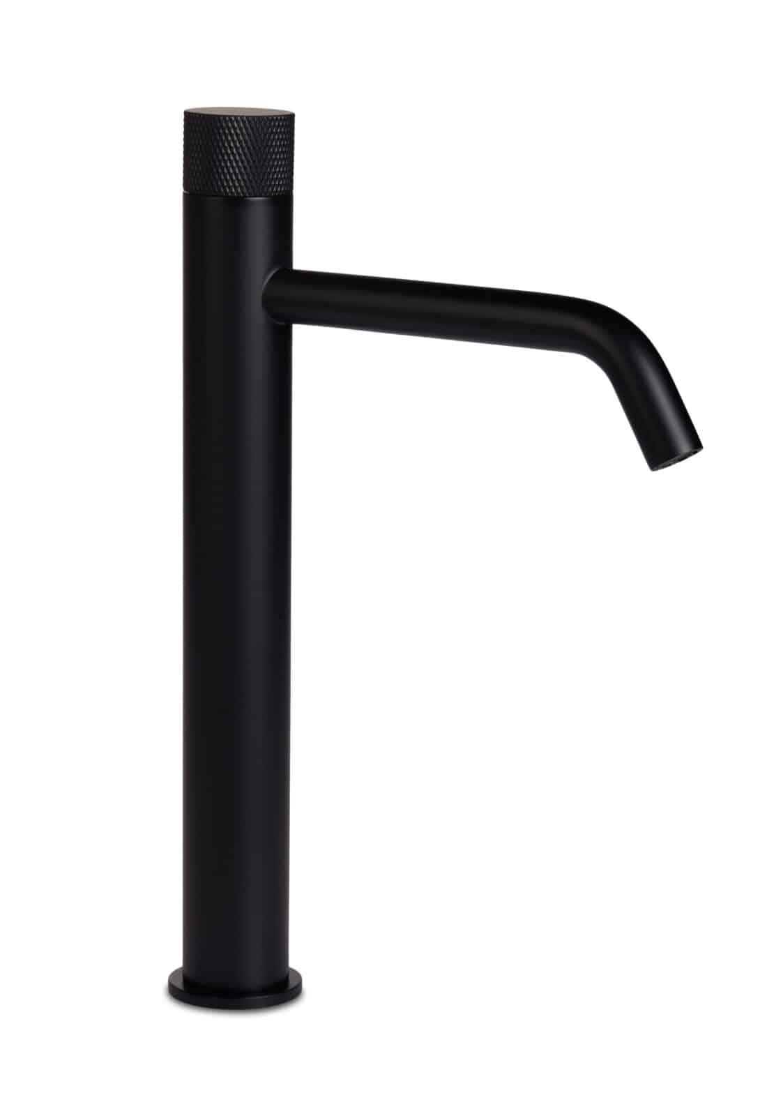 Blue Facet Wastafelkraan High Rise Mat Zwart Scaled