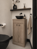 Eiken Toiletmeubel Mahesa