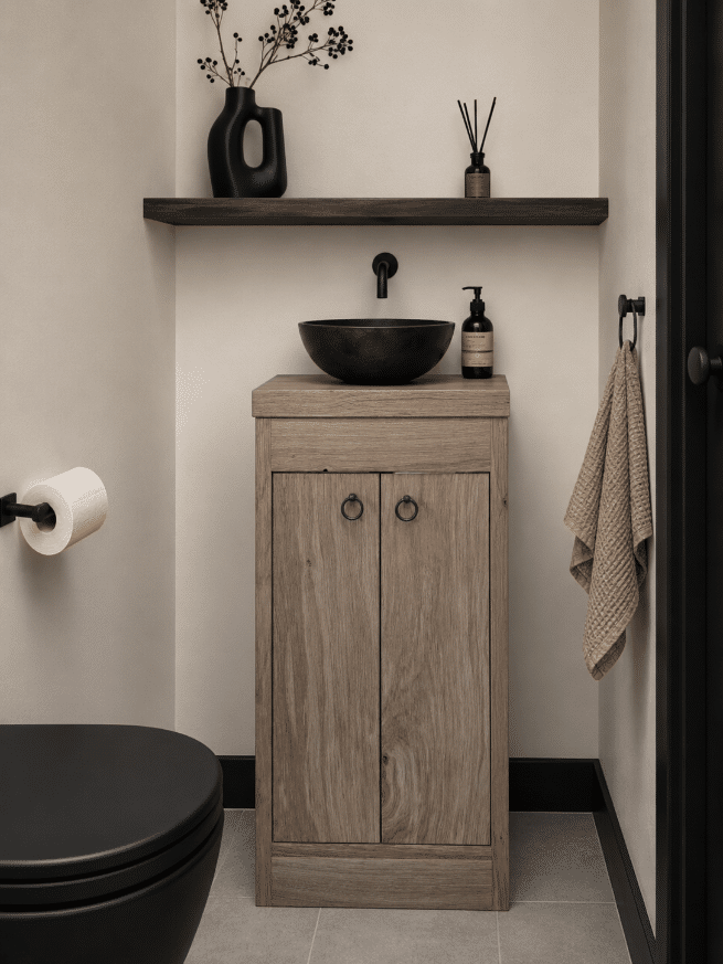 Eiken Toiletmeubel Mahesa Eiken Toiletmeubel Mahesa