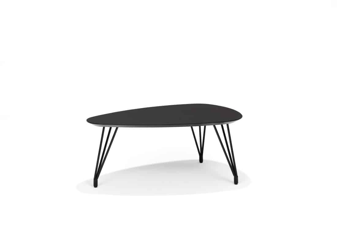Salontafel Switch Trio 8211 95 215 55 Cm Niervorm Zwart Eiken 40h