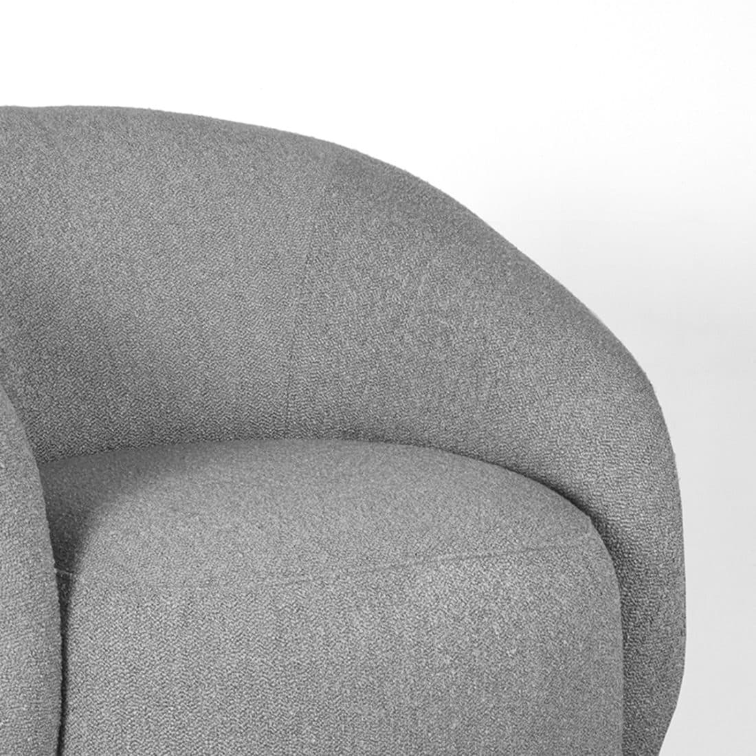 Label51 Bank Alby 8211 Grijs 8211 Boucle