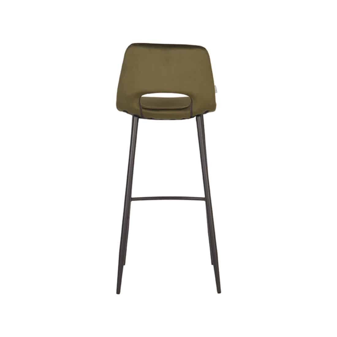 Label51 Barkruk Josh 8211 Fluweel 8211 Zithoogte 78 Cm
