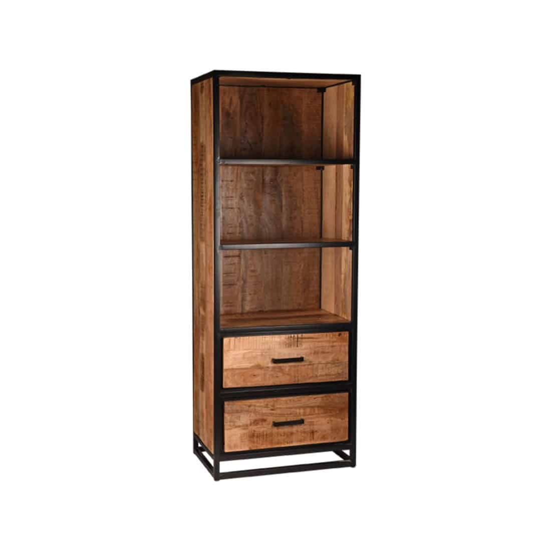 Label51 Boekkast Tampa 8211 Rough 8211 Mangohout