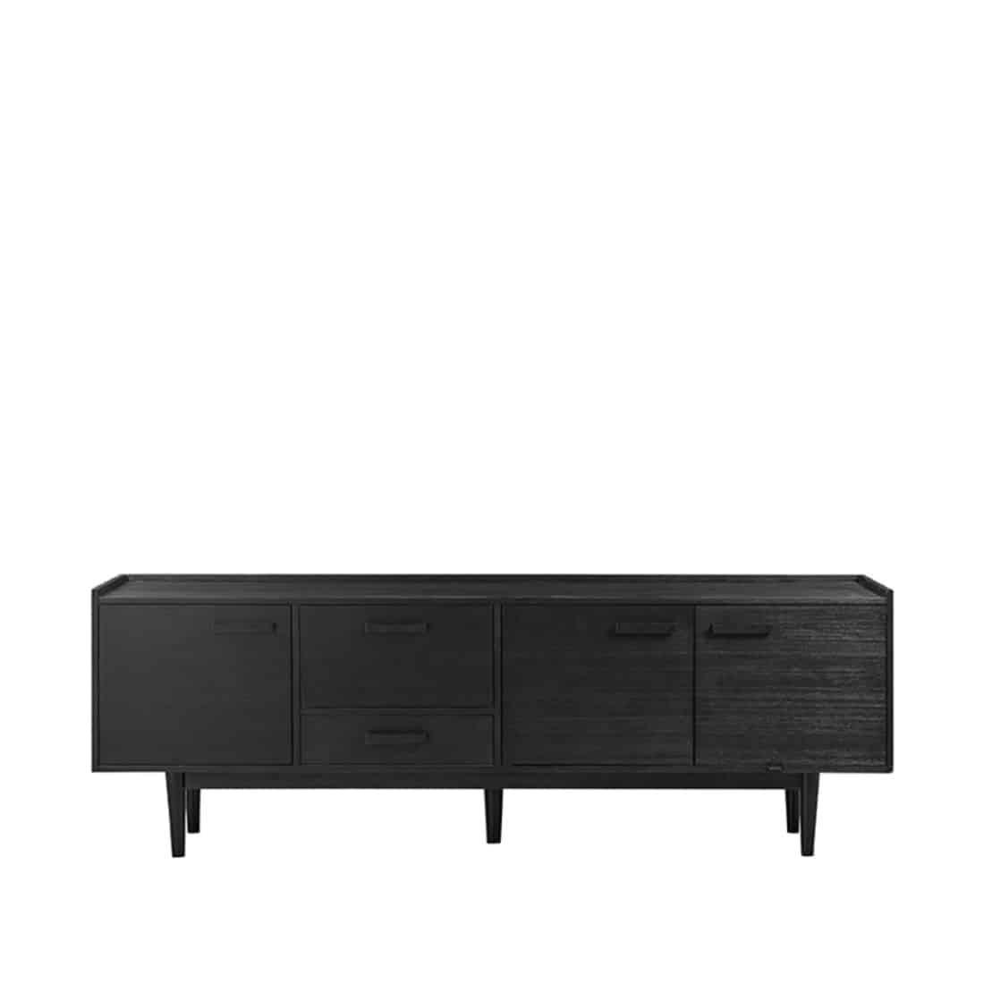 Label51 Dressoir Cali 8211 Zwart 8211 Acaciahout