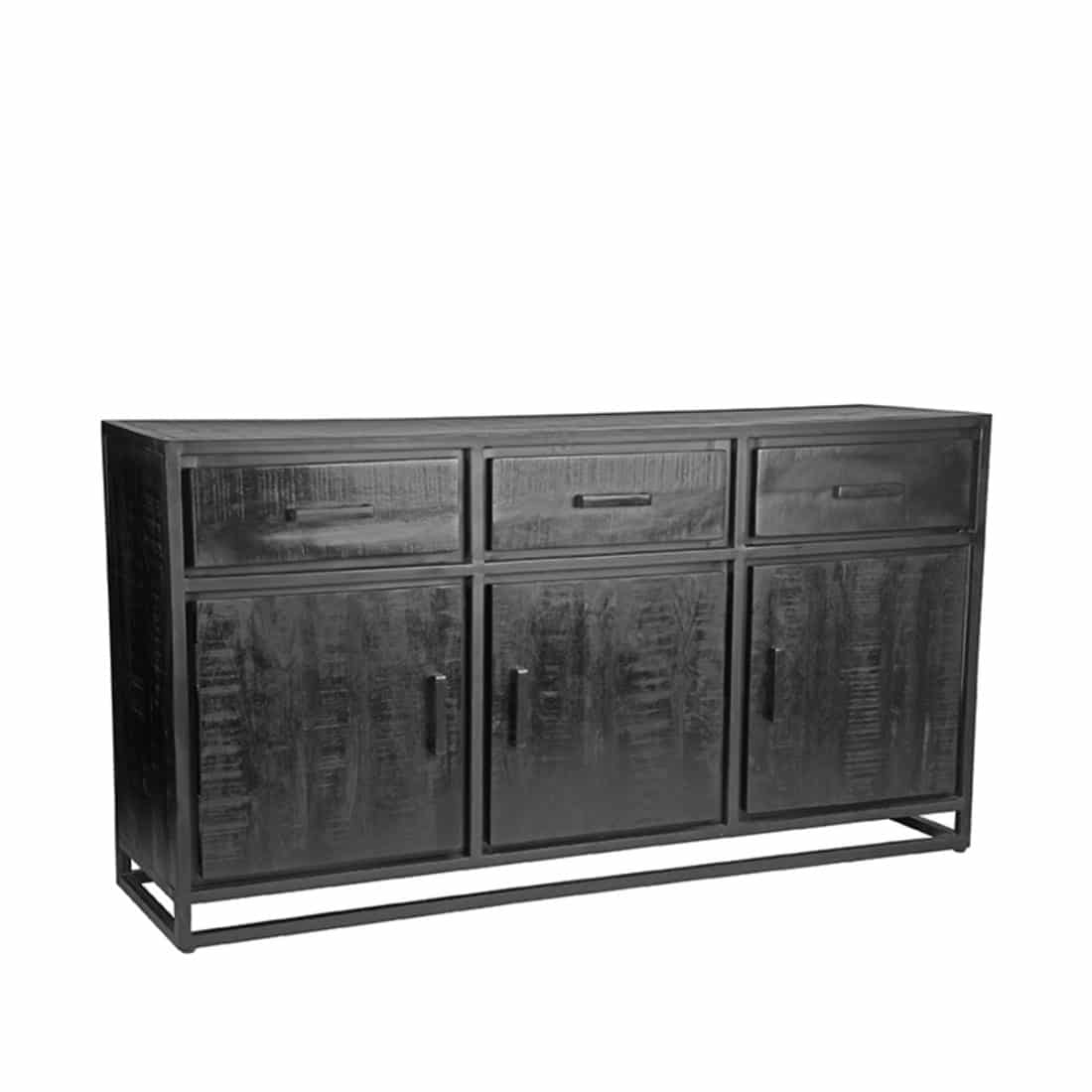 Label51 Dressoir Chili 8211 Zwart 8211 Mangohout