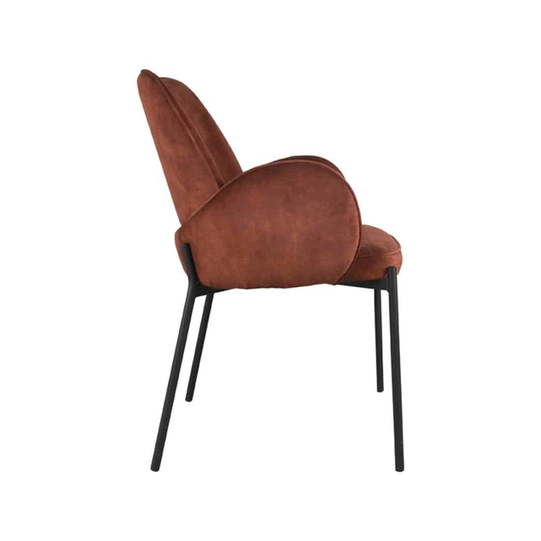 Label51 Eetkamerstoel Jari 8211 Velours
