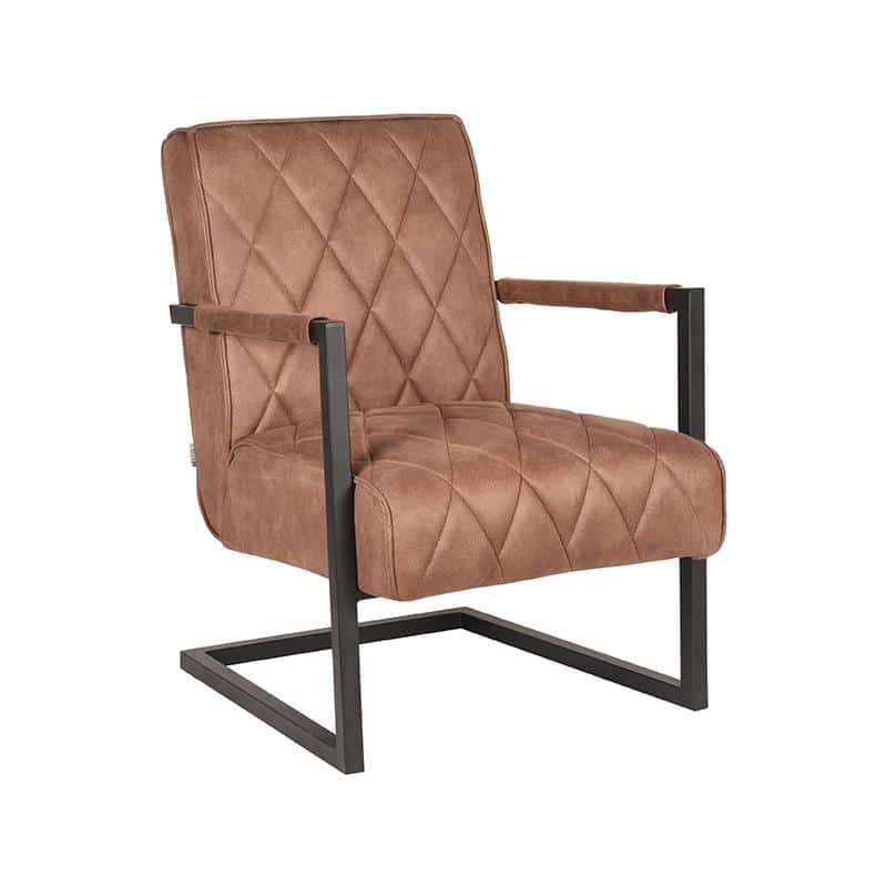 Fauteuil Denmark Tanny Microvezel 62x80x86 Cm Perspectief