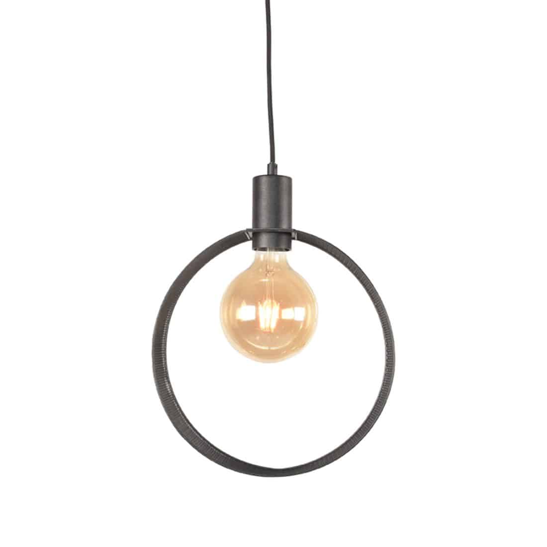 Label51 Hanglamp Ronda 8211 Zwart 8211 Metaal 8211 1 Lights