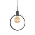 Label51 Hanglamp Ronda 8211 Zwart 8211 Metaal 8211 1 Lights