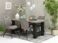 Eetkamertafel Hip 220 215 100 Cm Eiken V2 Brushed Light Grey Eetkamertafel Hip 220 215 100 Cm Eiken V2 Brushed Light Grey