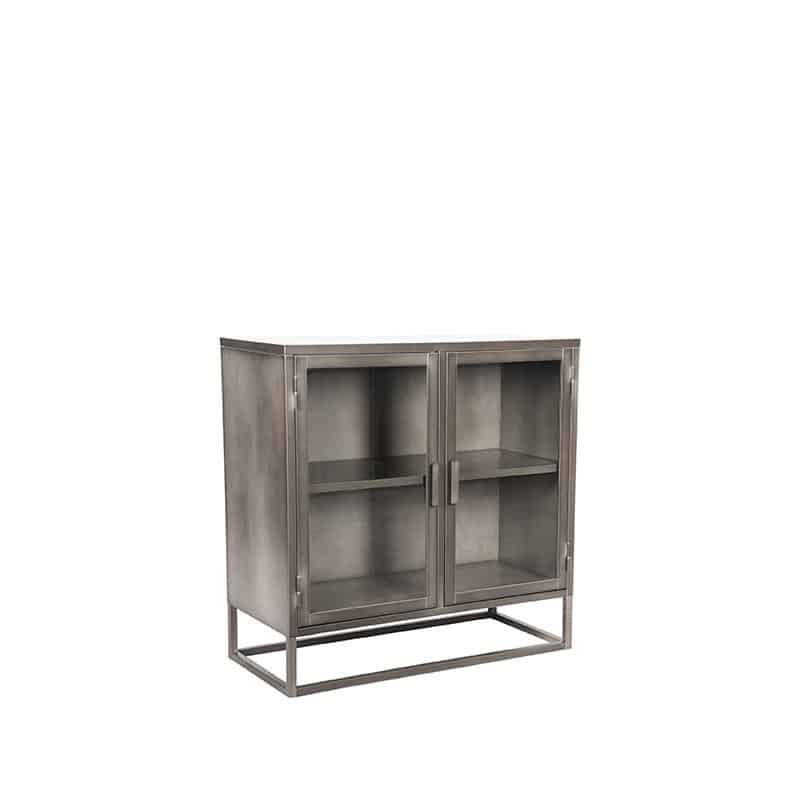 Label51 Vitrinekast Level 8211 Vintage Metaal 8211 Metaal 8211 85x40x85 Cm
