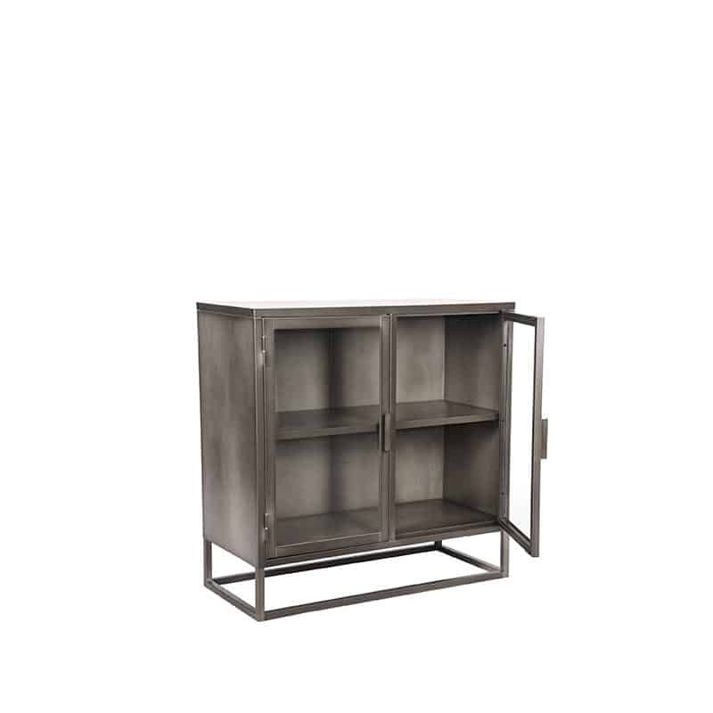 Label51 Vitrinekast Level 8211 Vintage Metaal 8211 Metaal 8211 85x40x85 Cm