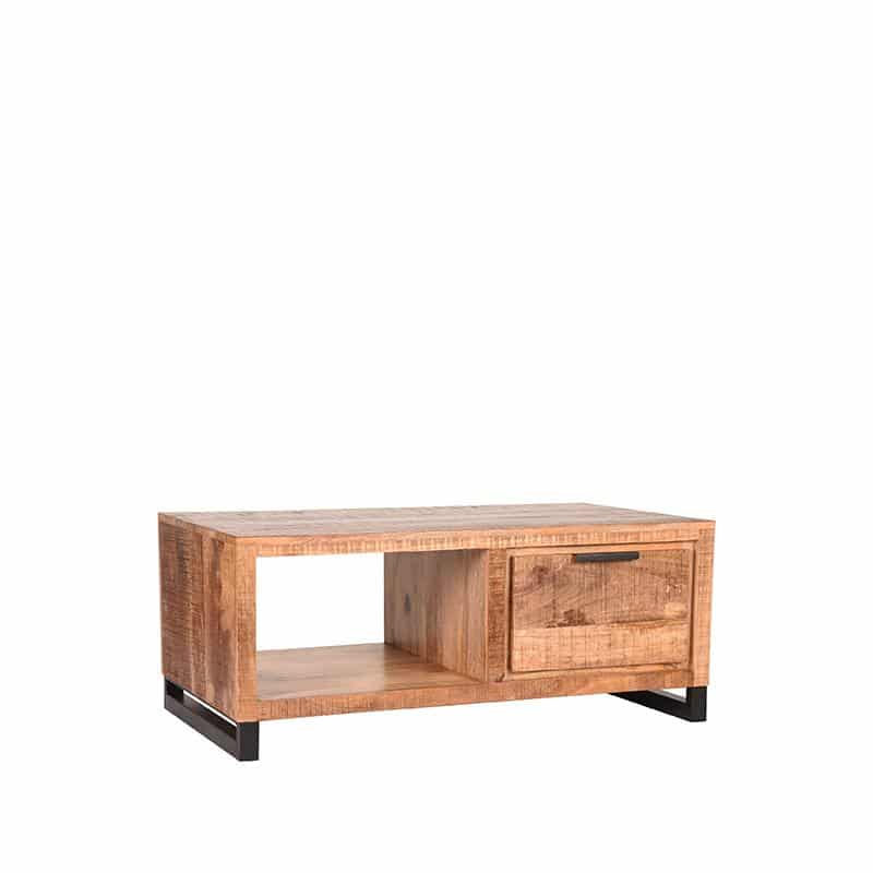 Label51 Salontafel Glasgow 8211 Rough 8211 Mangohout 8211 110 215 60 Cm