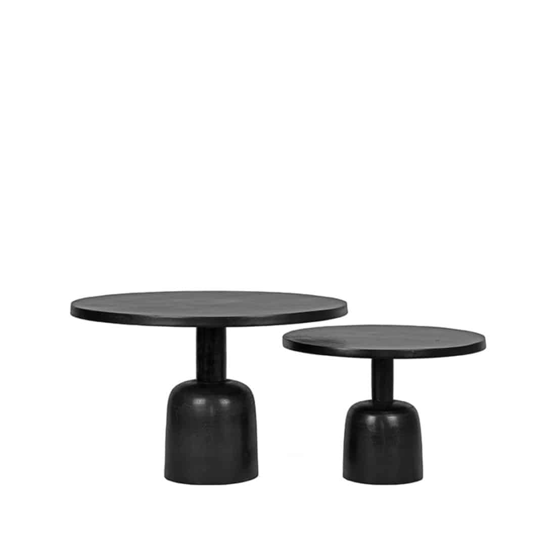 Label51 Salontafel Set Wink 8211 Zwart 8211 Metaal