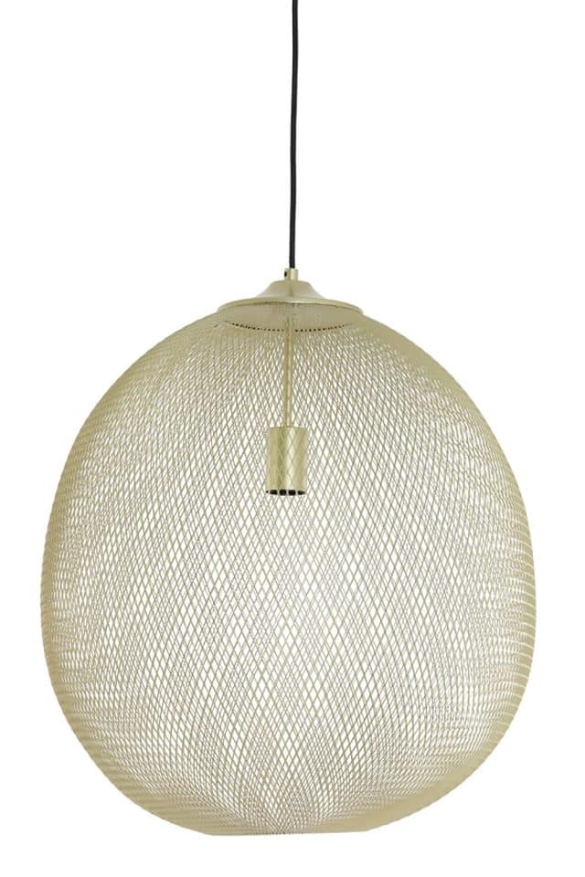 Hanglamp 50x58cm Moroc Goud