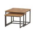 Salontafel Cuba Vierkant Set Van 2 Medium Salontafel Cuba Vierkant Set Van 2 Medium