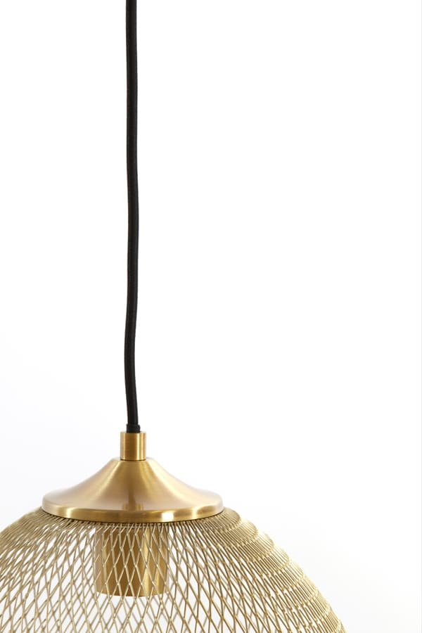 Hanglamp 3l 104x30x34 Cm Moroc Goud