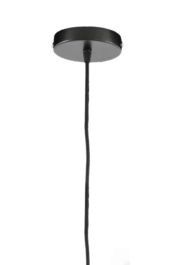 Hanglamp 24x30cm Brescia Crme Donker Bruin